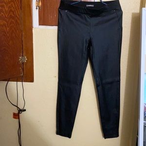 Pleather pants size medium maurices